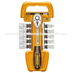 Ingco | 12 Pcs 1/4" Socket Set (HKTS14122)