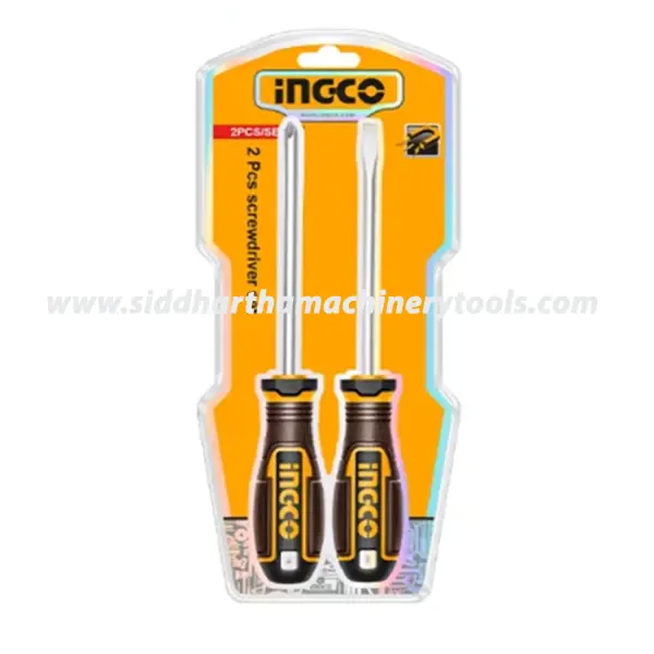 Ingco | 2 Pcs Screwdriver Set (HKSDS0228)