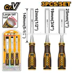 Ingco | 3 Pcs Wood Chisel Set (HKTWCS301)