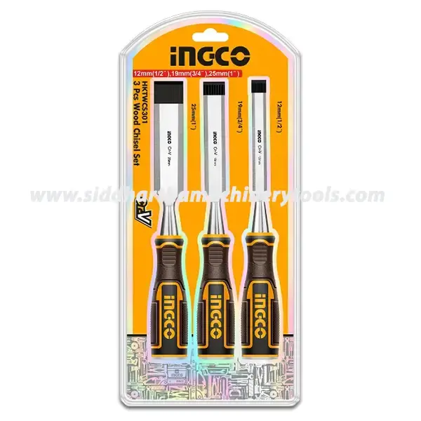 Ingco | 3 Pcs Wood Chisel Set (HKTWCS301)