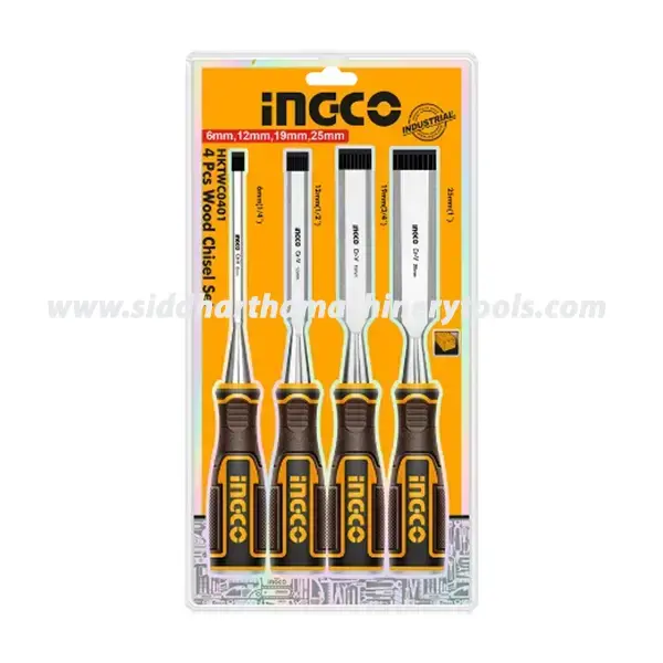 Ingco | 4 Pcs Wood Chisel Set (HKTWC0401)