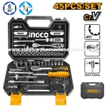 Ingco | 45 Pcs 1/4" Socket Set (HKTS14451)