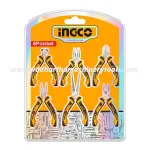 Ingco | 6 Pcs Mini Pliers Set (HMPS06115)