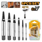 Ingco | 6 Pcs Screw Extractor Set (ASE106)