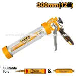 Ingco | Aluminum Caulking Gun (HCG0112) - 12 inch